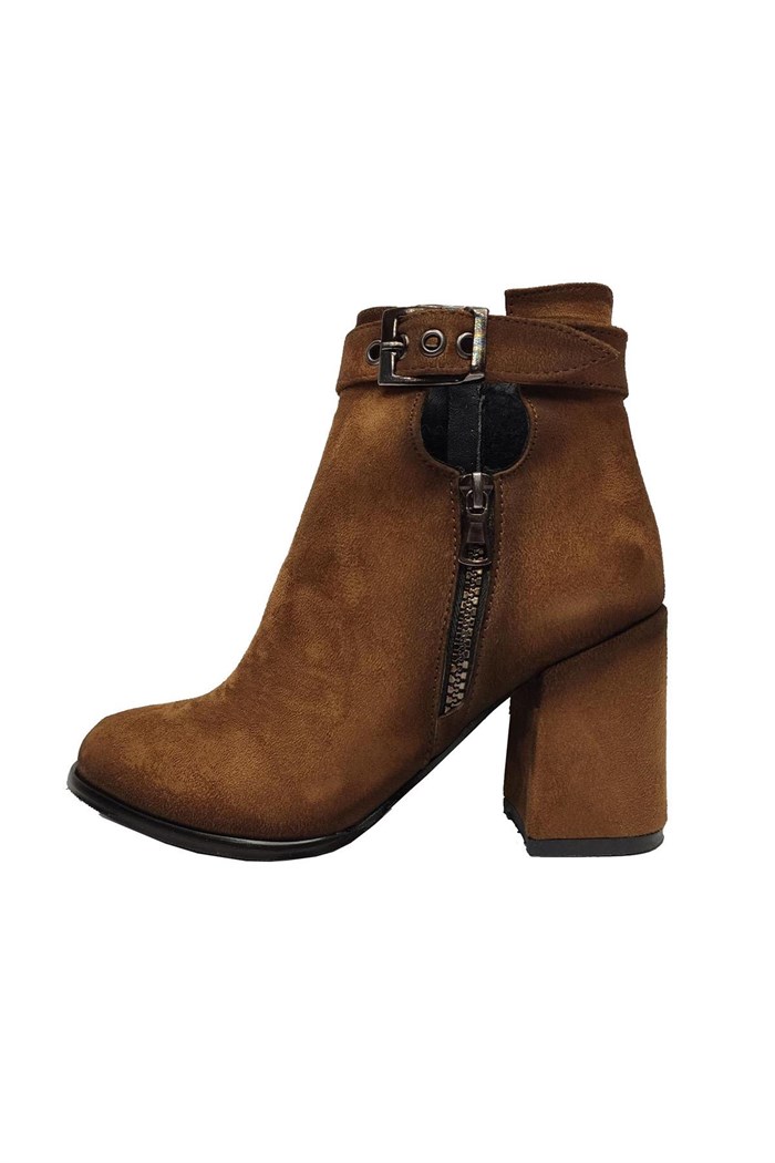 Bellasu 21262 Süet Trend Fashion Kadın Bot