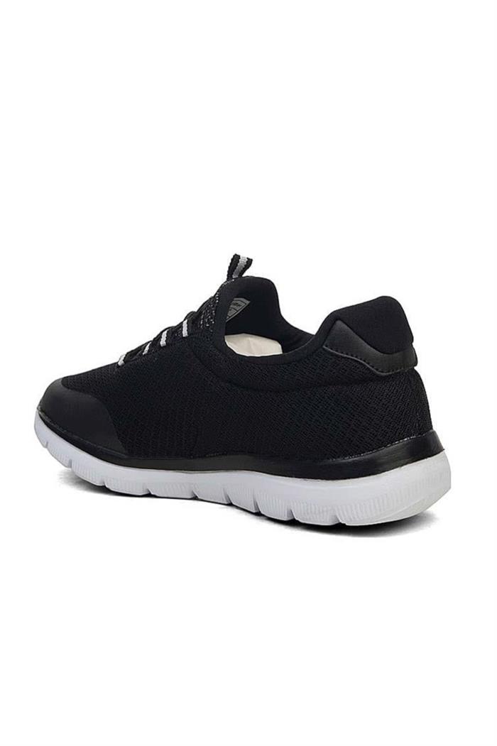 Best Of 085-25 Triko Slip On Anatomik Erkek Sneaker Siyah Beyaz
