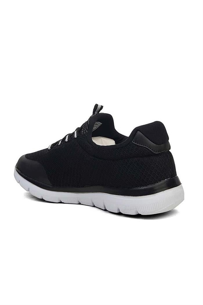 Best Of 085-25 Triko Slip On Anatomik Erkek Sneaker Siyah Beyaz