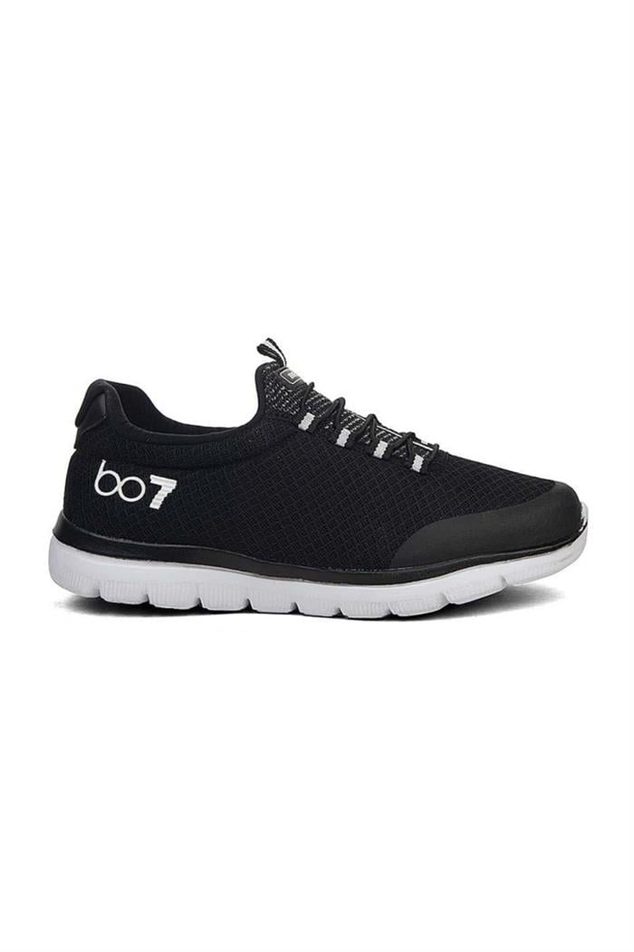 Best Of 085-25 Triko Slip On Anatomik Erkek Sneaker Siyah Beyaz