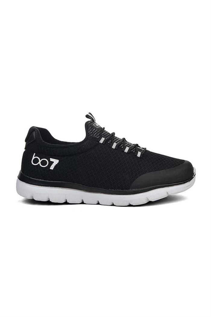Best Of 085-25 Triko Slip On Anatomik Erkek Sneaker Siyah Beyaz