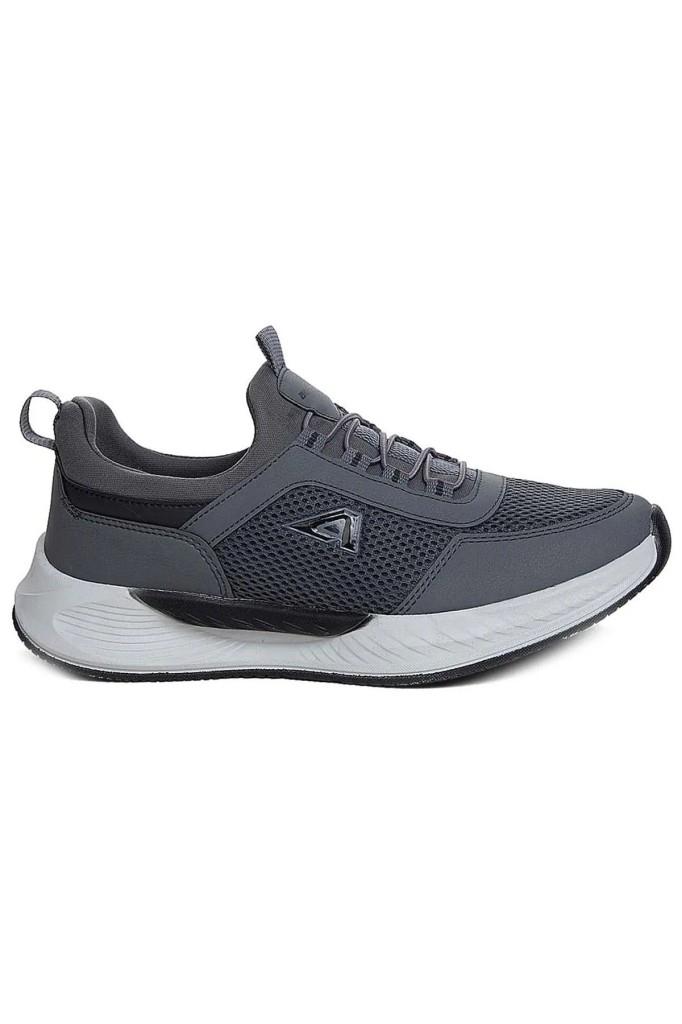 Acropol 137-26 Anorak Slip On Anatomik Erkek Sneaker Füme Siyah