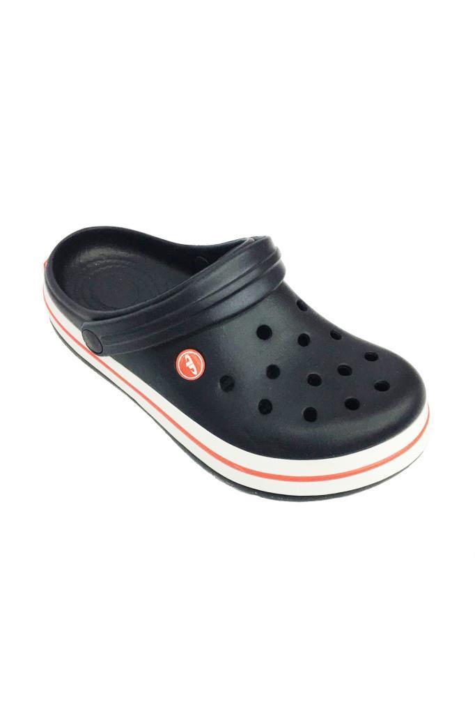 Akınal E195-24 Medical Sabo Kadın Terlik Lacivert Beyaz Kırmızı