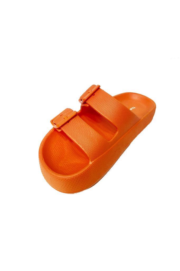 Akınal E282-24 Ortopedik Suya Dayanıklı Kadın Terlik 36-40 Pastel Turuncu
