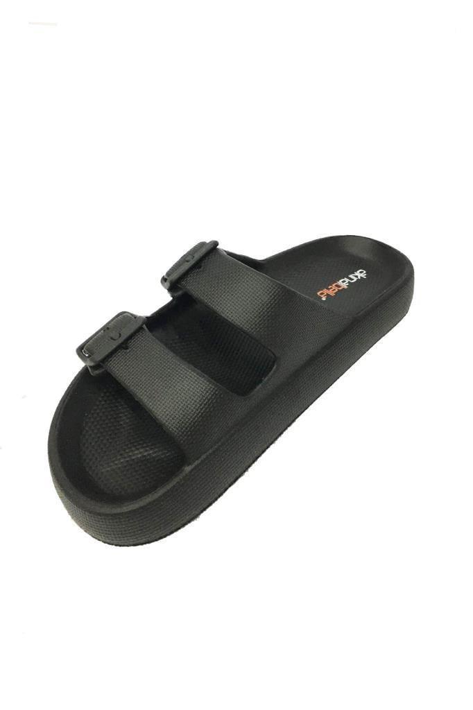 Akınal E282-M0010-25 Eva Çift Tokalı Erkek Terlik 46-47