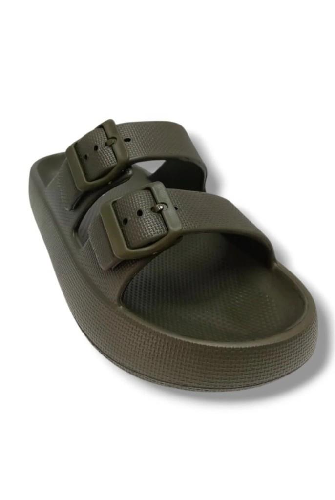 Akınal E282.M.0000-26 Eva Çift Bant Anatomik Erkek Terlik