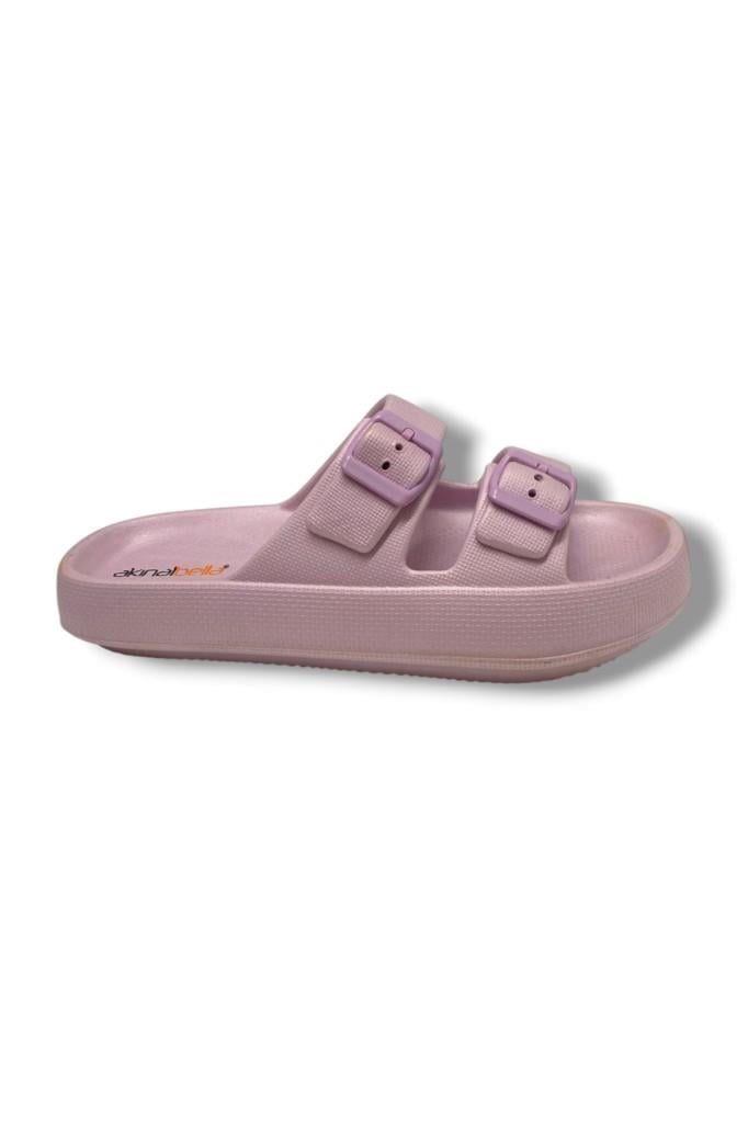 Akınal E282.Z.0000-25 Eva Çift Bant Anatomik Terlik 36-40