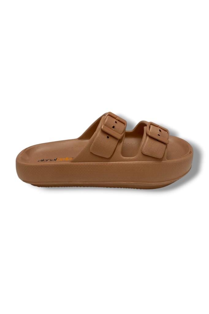 Akınal E282.Z.0000-25 Eva Çift Bant Anatomik Terlik 36-40