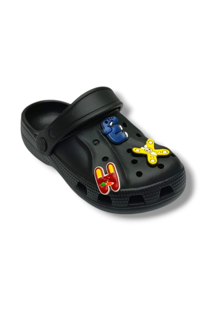 Apella E300-3-26 Harf Süslü  Sabo Erkek Çocuk Terlik&Sandalet 31-35