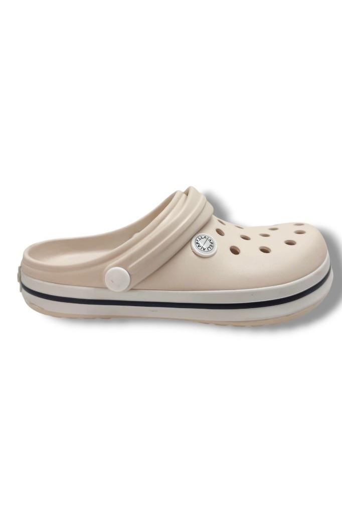 Apella E800-2-25 Sabo Terlik Bej Beyaz Siyah 36-40