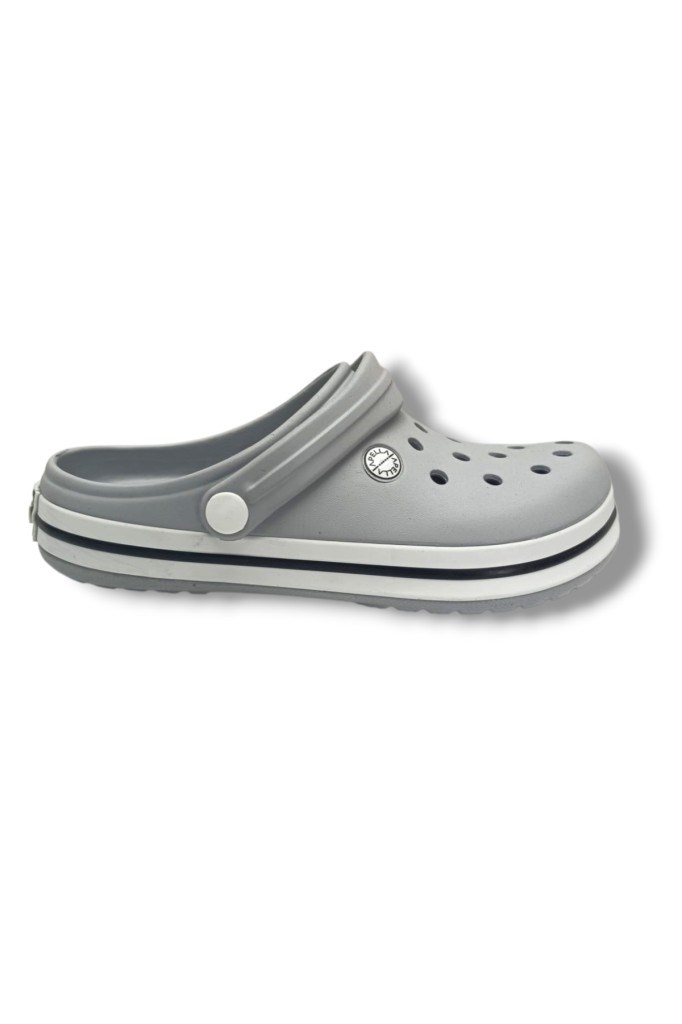 Apella E800-2-26 Sabo Terlik Gri Beyaz Siyah 36-40