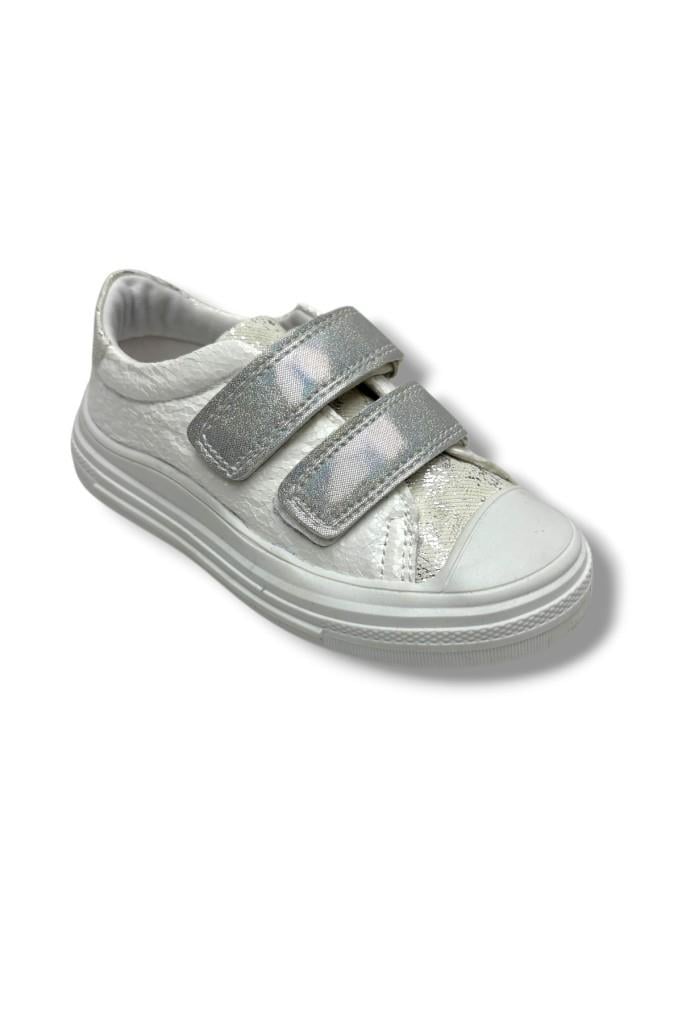 Arzen 150-26 Simli Pullu Çift Cırtlı Anatomik Kız Çocuk Ayakkabı 26-30