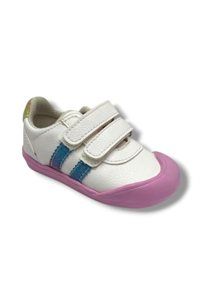 Arzen Bebe 110-26 Anatomik Çift Cırtlı Kız Bebek Ayakkabısı 19-23