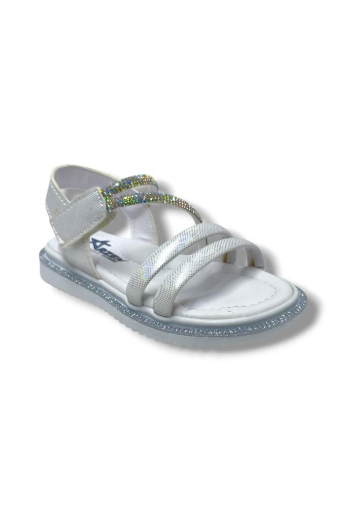 Arzen Bebe 221-25 Anatomik Taşlı Cırtlı Kız Çocuk Sandalet 26-30