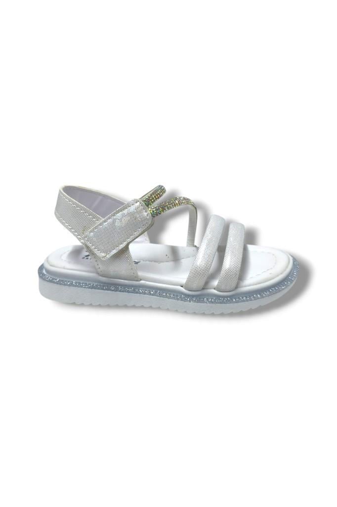 Arzen Bebe 221-25 Anatomik Taşlı Cırtlı Kız Çocuk Sandalet 26-30