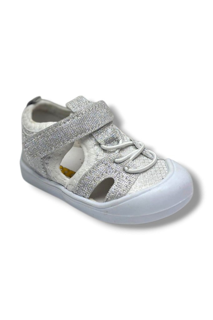 Arzen Bebe 232-26 Anatomik Simli Cırtlı Kız Çocuk Sandalet 19-23