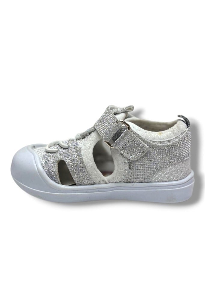 Arzen Bebe 232-26 Anatomik Simli Cırtlı Kız Çocuk Sandalet 19-23