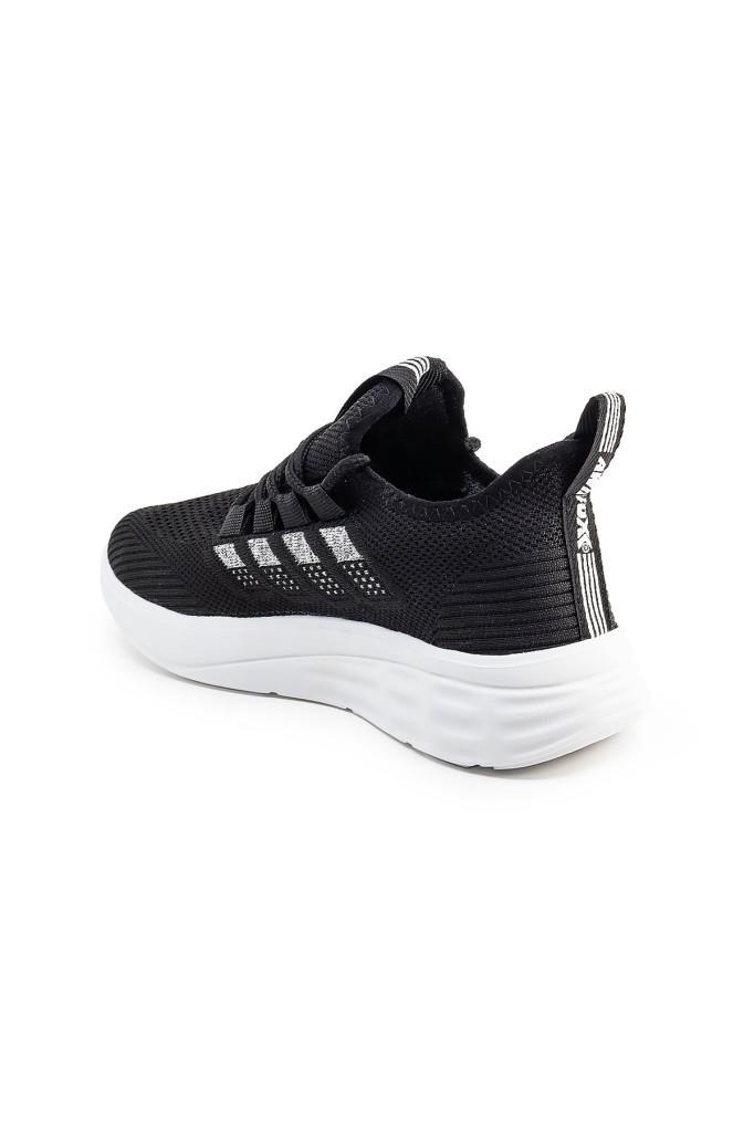 Awidox 910-25 Triko Slip-On Anatomik Sneaker Siyah Beyaz 36-40