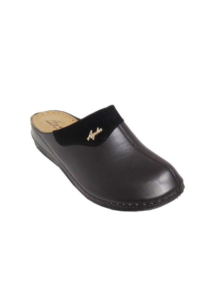 Ayfer 710-24 Deri Anatomik Sabo Kadın Terlik