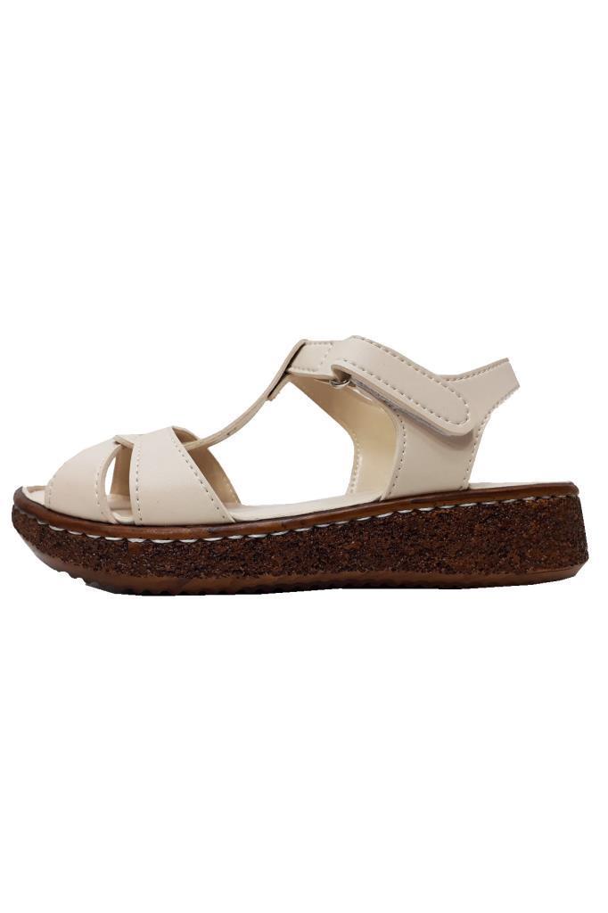 Ayzen 408 Deri Trend Fashion Kadın Sandalet