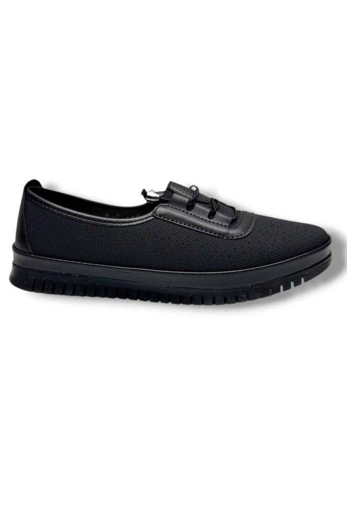 Ayzen A1042-26 Baskı Deri Ultra Soft Anatomik Kadın Ayakkabı