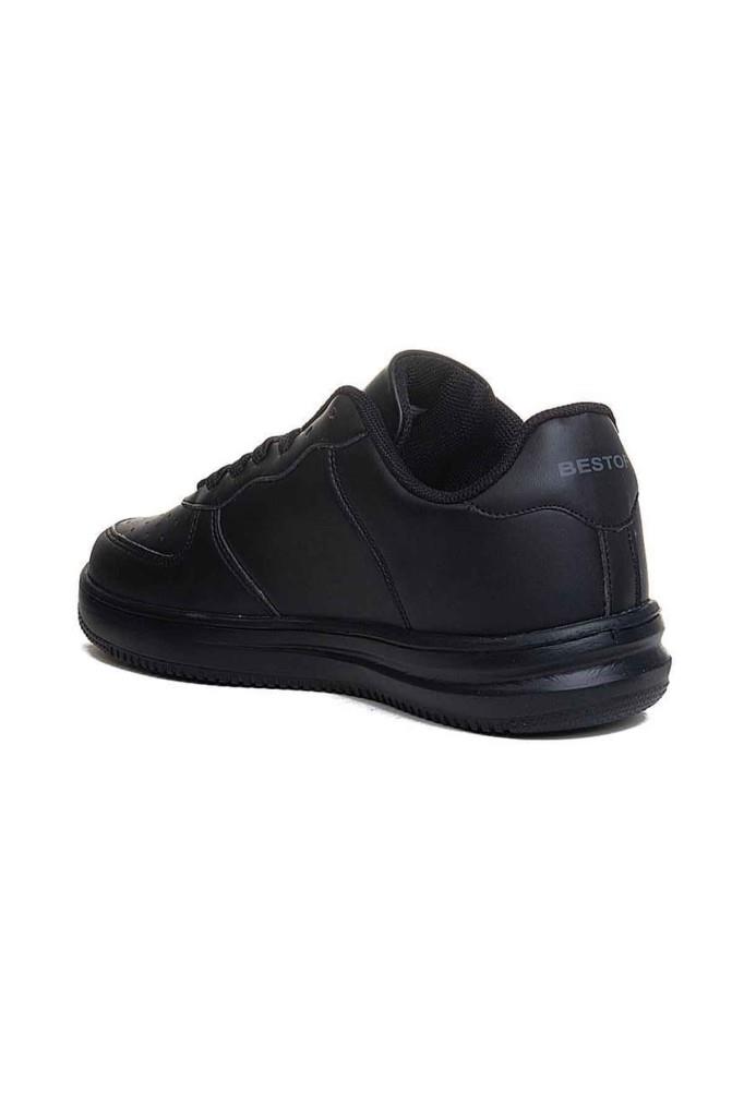 Best Of 042-26 Deri Anatomik Bağcıklı Sneaker 36-40