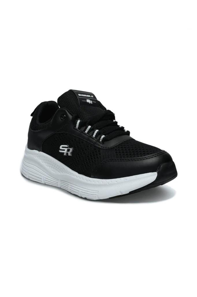 Best Of 1005-26 Shırble Anorak Anatomik Taban Kadın Sneaker Siyah Beyaz