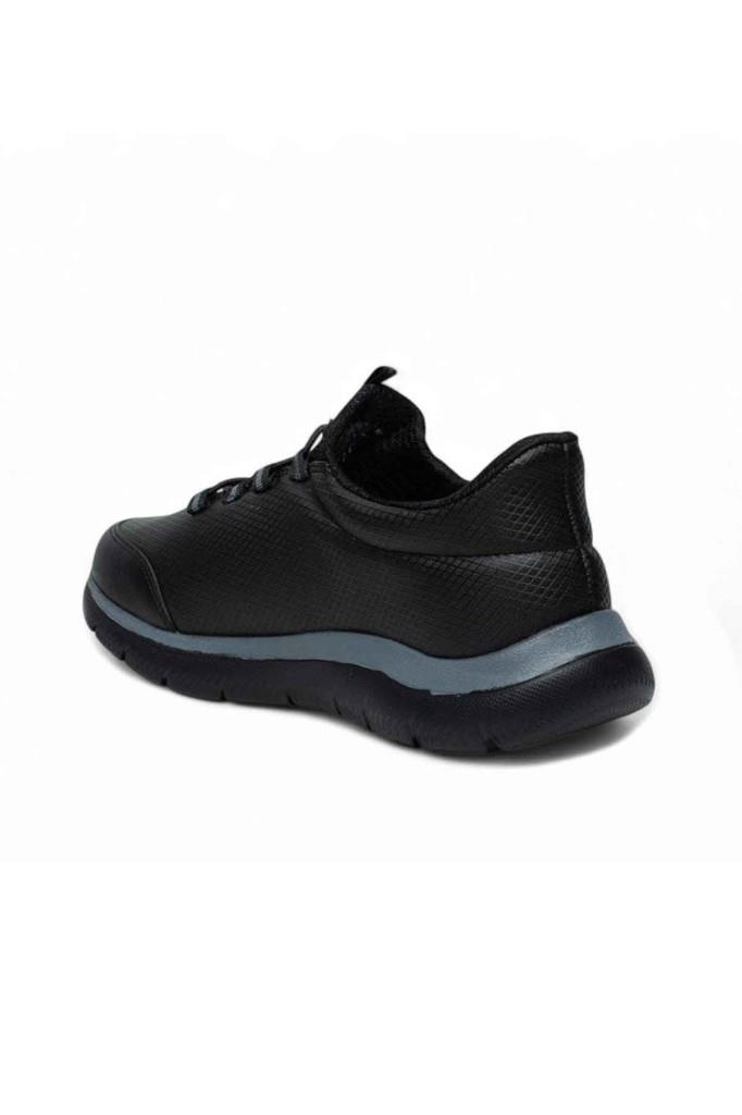 Best Of 2012-26 Baskı Deri Anatomik Slip On Erkek Sneaker