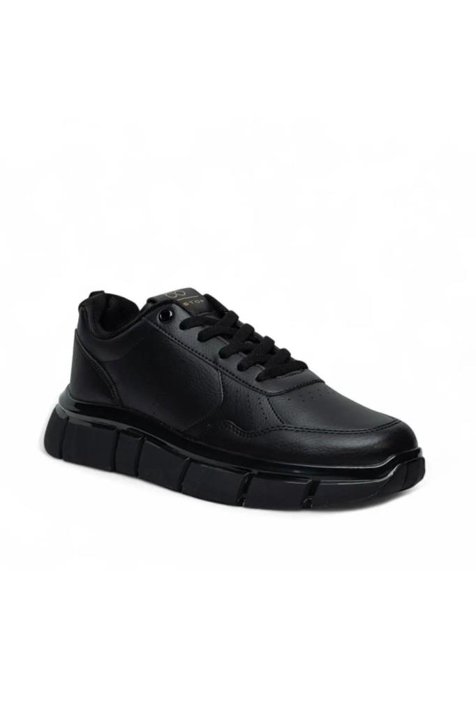 Best Of 2016-26 Cilt Deri Anatomik Bağcıklı Erkek Sneaker
