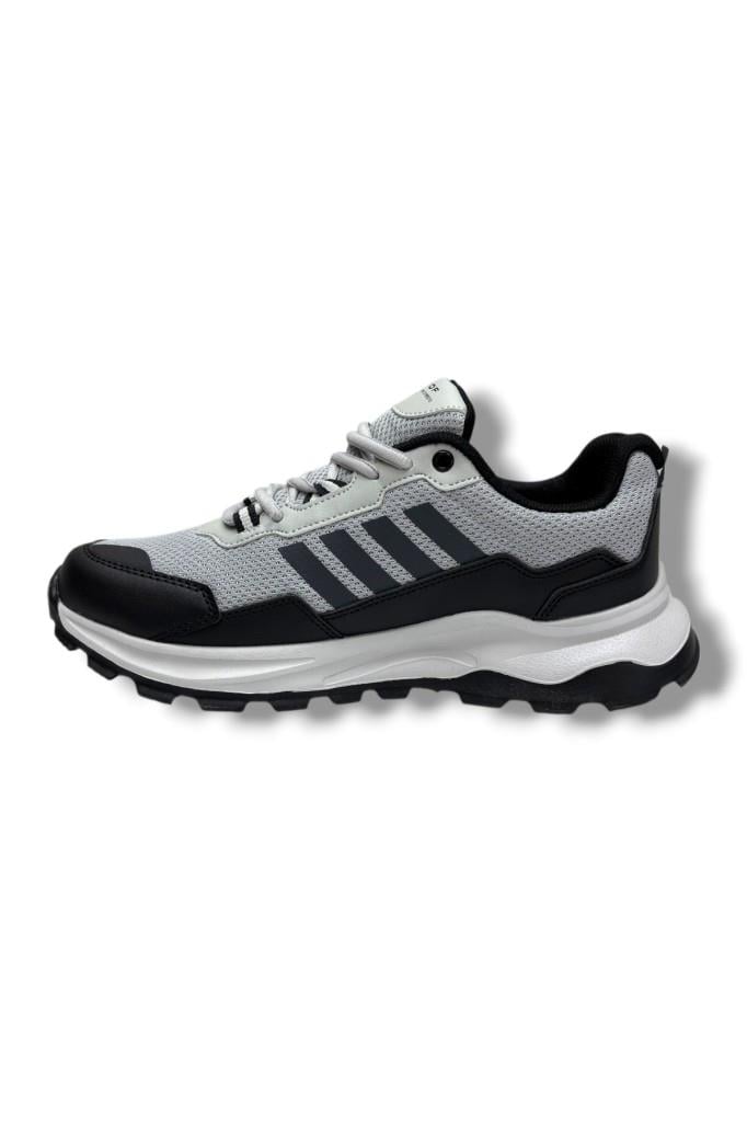 Best Of 2045-26 Anorak Deri Anatomik Erkek Sneaker Buz Siyah Beyaz