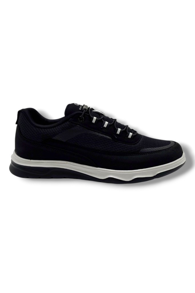 Best Of 2074-26 Anorak Anatomik Slip On Erkek Sneaker Siyah Buz