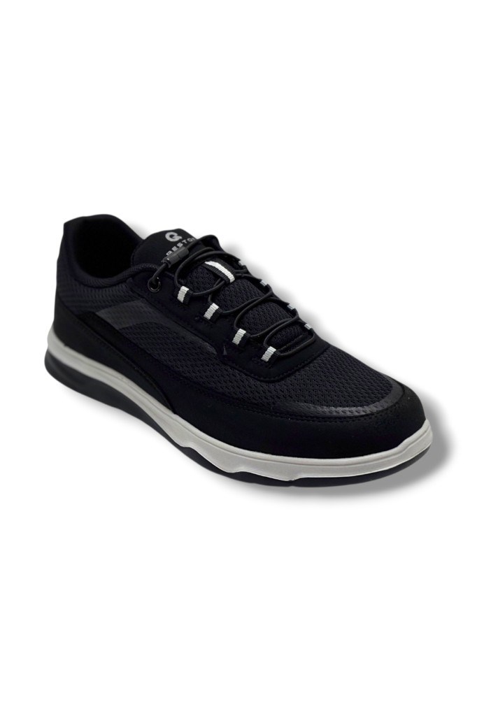 Best Of 2074-26 Anorak Anatomik Slip On Erkek Sneaker Siyah Buz