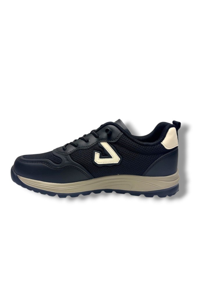 Best Of 2075-26 Anorak Slip On Anatomik Erkek Sneaker Siyah Bej
