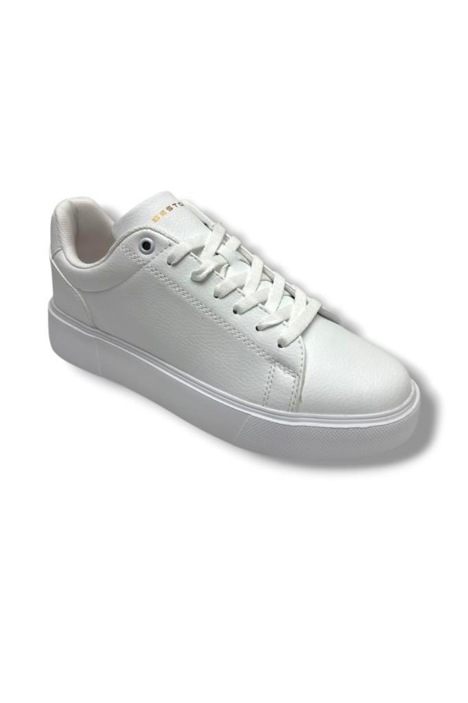 Best Of 2083-26 Baskı Deri Anatomik Erkek Sneaker