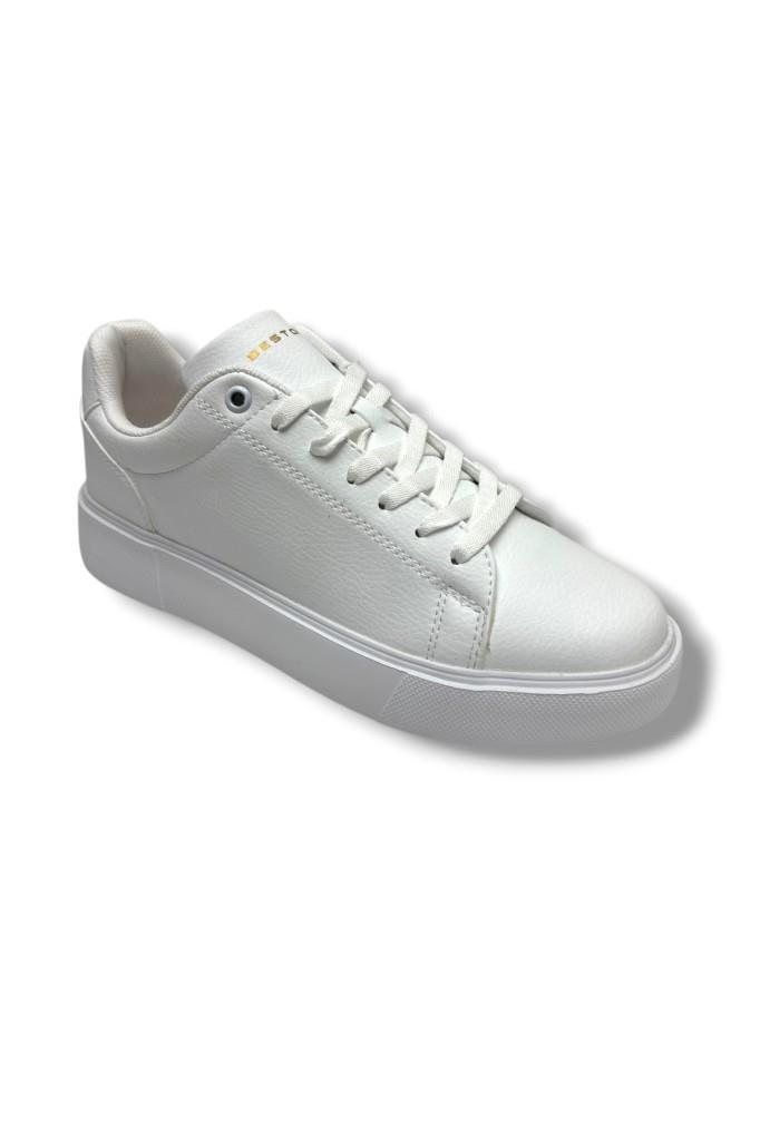Best Of 2083-26 Baskı Deri Anatomik Erkek Sneaker