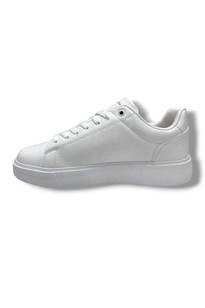 Best Of 2083-26 Baskı Deri Anatomik Erkek Sneaker