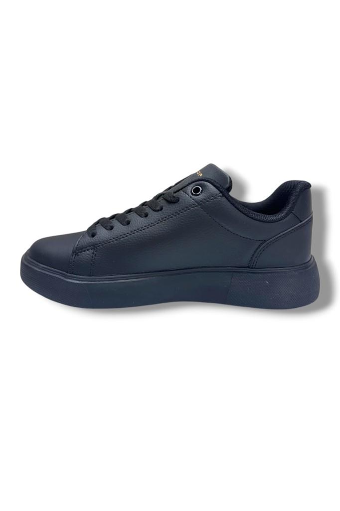Best Of 2083-26 Baskı Deri Anatomik Erkek Sneaker