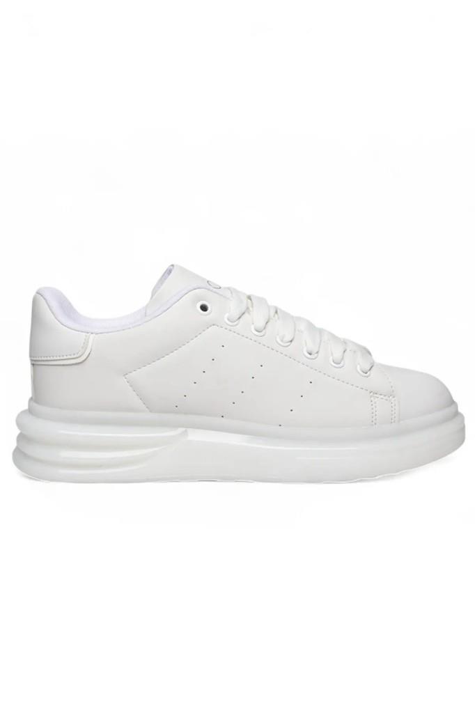 Best Of 628-26 Cilt Deri Anatomik Taban Bağcıklı Erkek Sneaker
