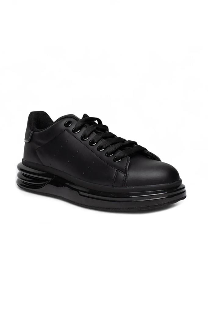 Best Of 628-26 Cilt Deri Anatomik Taban Bağcıklı Erkek Sneaker