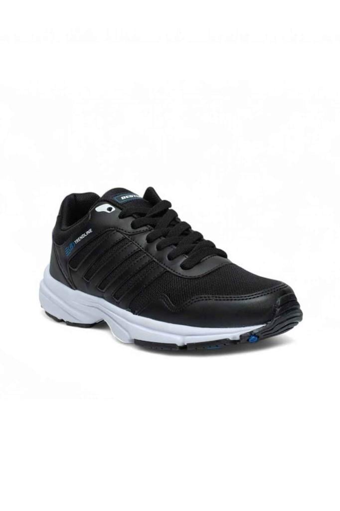 Best Of B054-25 Anorak Anatomik Sneaker Siyah Beyaz 36-40