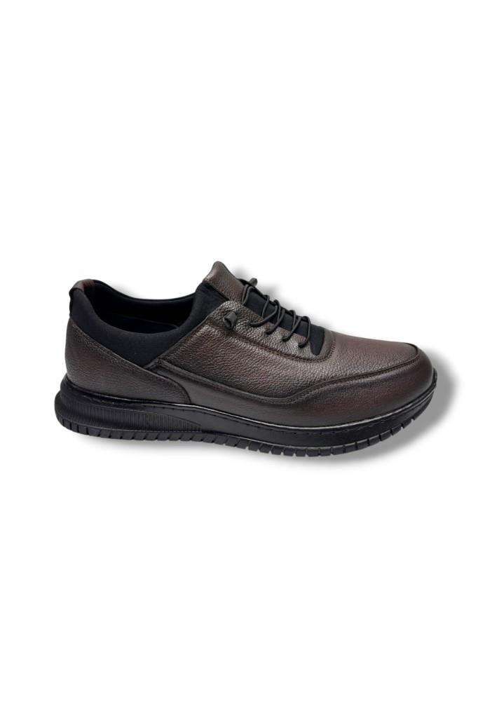 Birkan 608-26 Hakiki Deri Anatomik Casual Erkek Ayakkabı