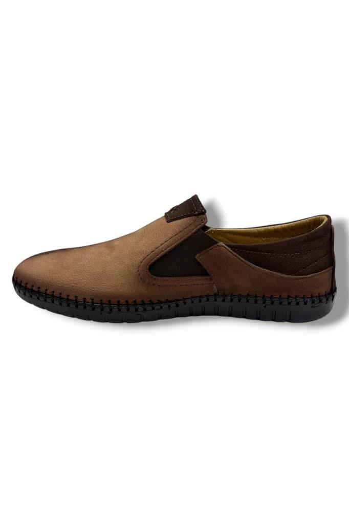 Birkan 62-26 Hakiki Nubuk Deri Anatomik Erkek Ayakkabı