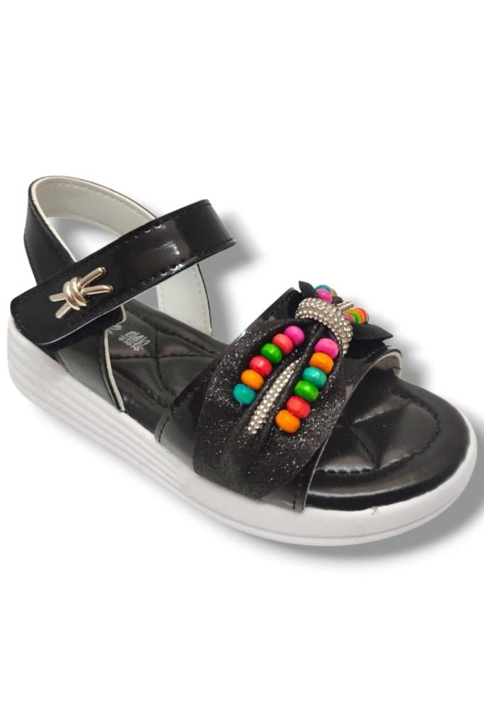 Butiqe 1809-25 Boncuk Taşli Anatomik Kız Çocuk Sandalet 26-30
