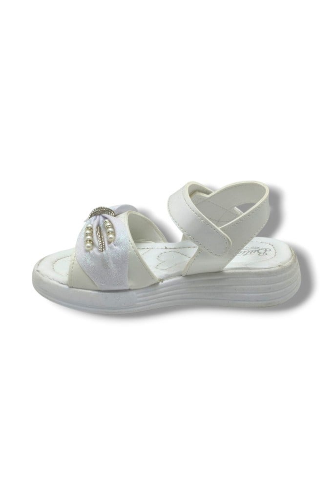 Butiqe 1809-26 Simli Boncuk Taşli Anatomik Kız Çocuk Sandalet 31-35