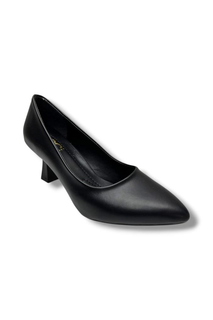 C-Shoes 349-26 Cilt Deri Orta Boy Topuklu Kadın Stiletto