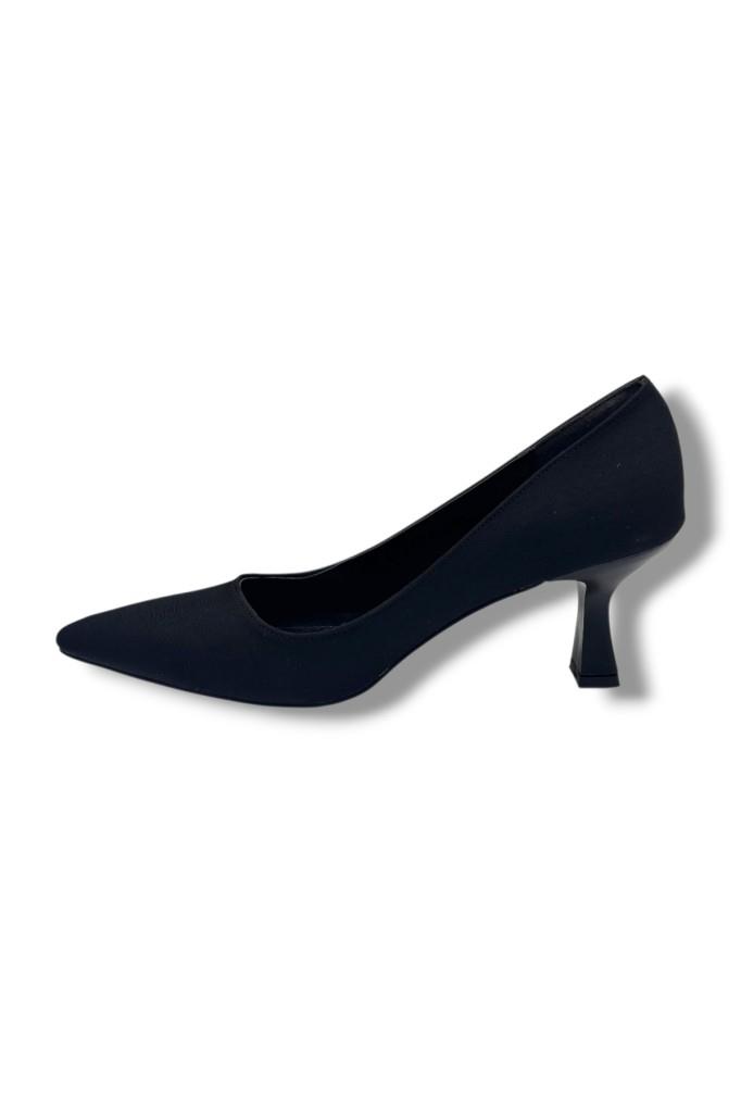 C-Shoes NB200-26 Süet Deri Orta Boy İnce Topuk Kadın Stiletto