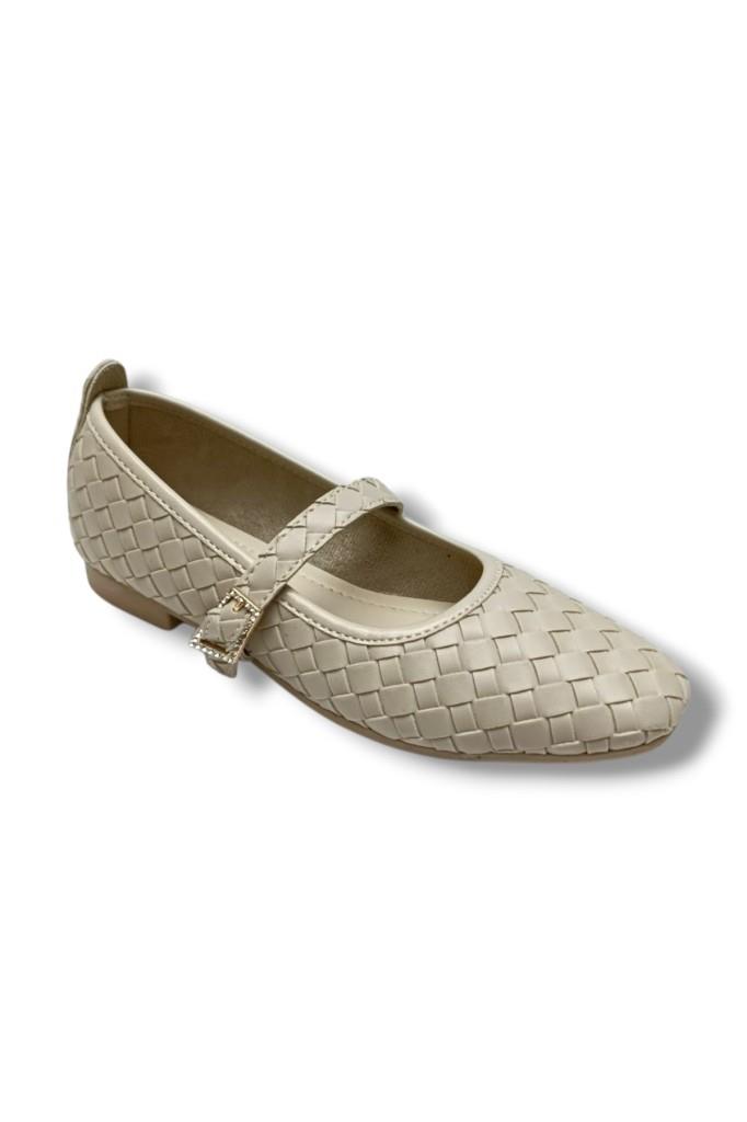 C-Shoes SG400-26 Örme Cilt Baretli Anatomik Kadın Babet