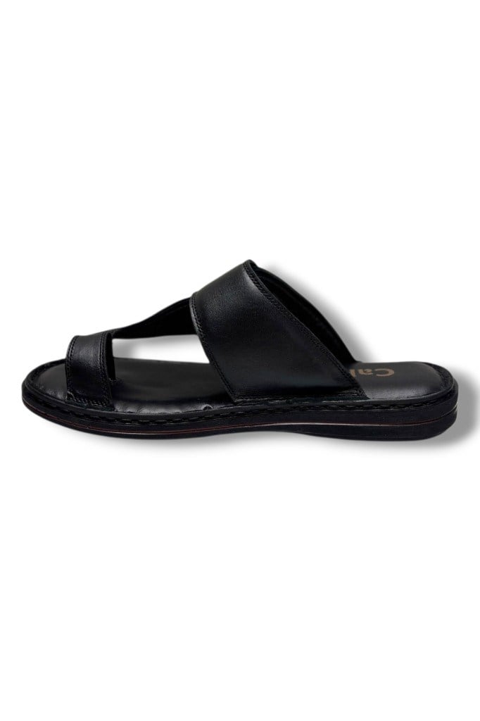 Cakgo 120-26 Hakiki Deri Ultra Soft Parmak Arası Anatomik Erkek Terlik 40-47