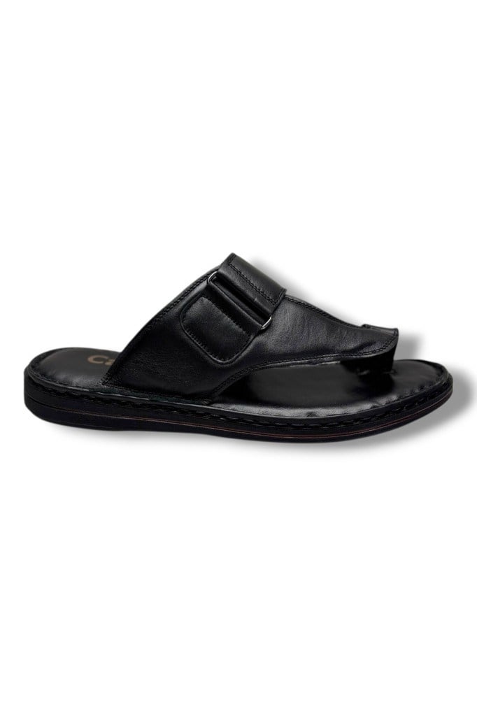 Cakgo 120-26 Hakiki Deri Ultra Soft Parmak Arası Anatomik Erkek Terlik 40-47