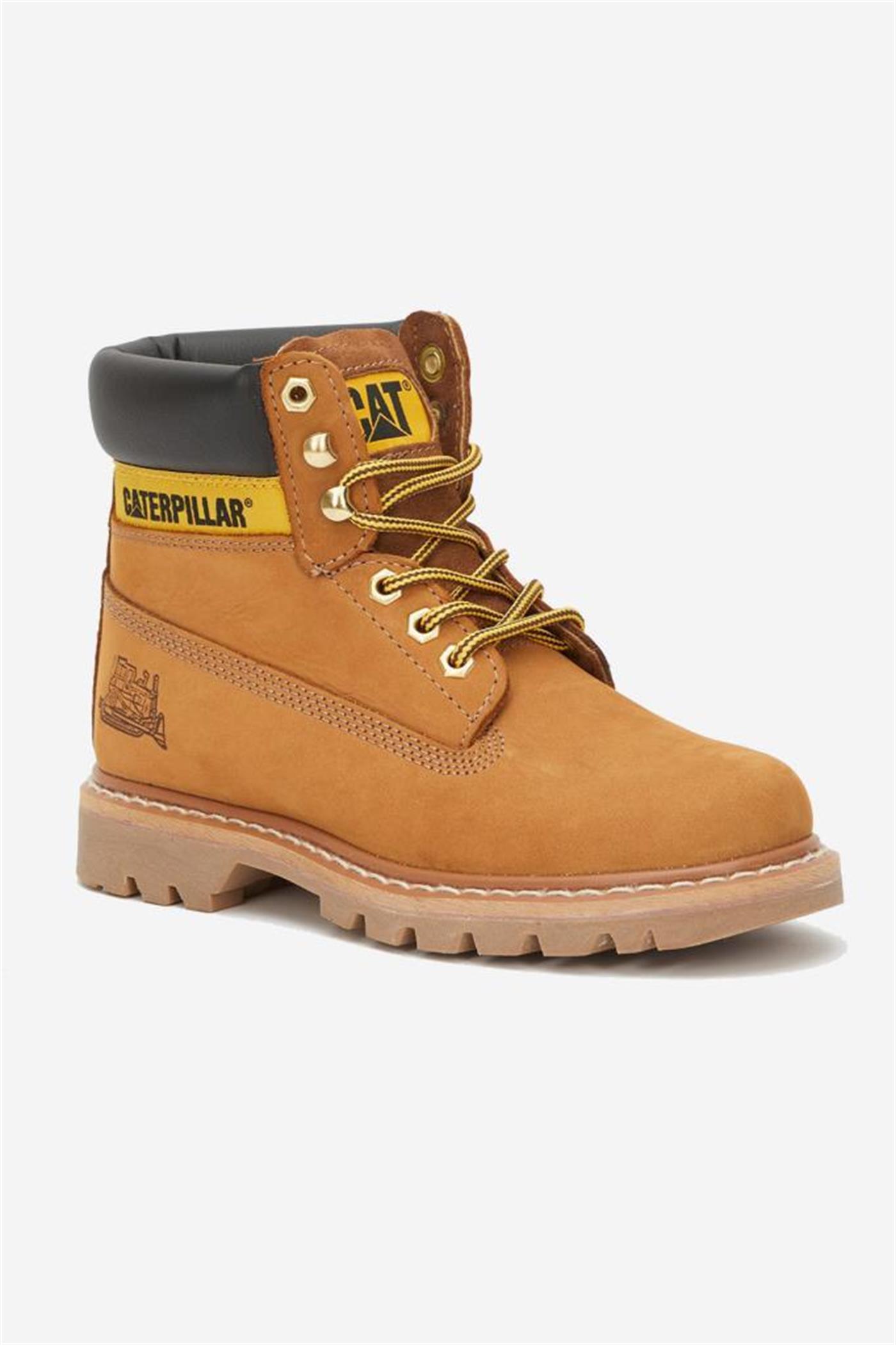 Caterpillar Colorado Hakiki Nubuk Deri Bot 40-48 Sundance Nubuk